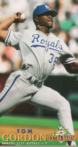 1994 Fleer Extra Bases #88 Tom Gordon VG Kansas City Royals 