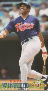 1994 Fleer Extra Bases #126 Dave Winfield VG Minnesota Twins 