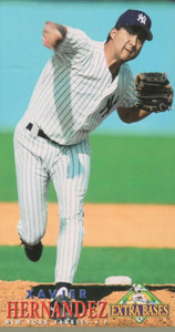 1994 Fleer Extra Bases #130 Xavier Hernandez VG New York Yankees 