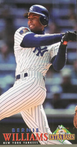 1994 Fleer Extra Bases #142 Bernie Williams VG New York Yankees 