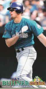 1994 Fleer Extra Bases #162 Jay Buhner VG Seattle Mariners 