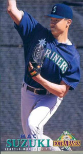 1994 Fleer Extra Bases #173 Mac Suzuki VG RC Rookie Seattle Mariners 