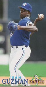 1994 Fleer Extra Bases #190 Juan Guzman VG Toronto Blue Jays 