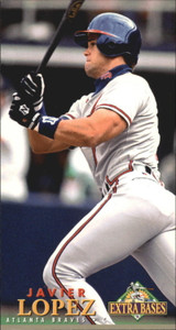 1994 Fleer Extra Bases #207 Javy Lopez VG Atlanta Braves  ID: 170594