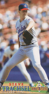 1994 Fleer Extra Bases #225 Steve Trachsel VG Chicago Cubs  ID: 171407