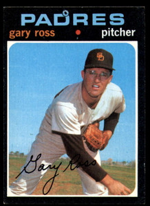 1971 Topps #153 Gary Ross VG San Diego Padres 
