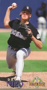 1994 Fleer Extra Bases #251 David Nied VG Colorado Rockies 