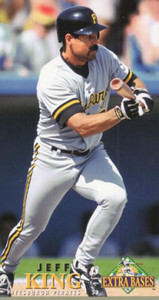 1994 Fleer Extra Bases #347 Jeff King VG Pittsburgh Pirates 