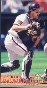 1994 Fleer Extra Bases #389 Kirt Manwaring VG San Francisco Giants 