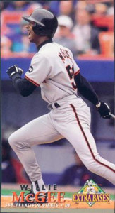 1994 Fleer Extra Bases #390 Willie McGee VG San Francisco Giants  ID: 170777