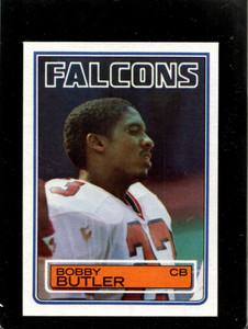 1983 Topps #16 Bobby Butler VG Atlanta Falcons 
