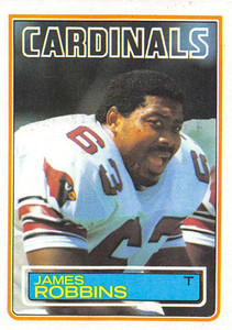 1983 Topps #160 Tootie Robbins VG RC Rookie St. Louis Cardinals 