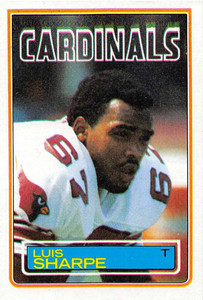 1983 Topps #161 Luis Sharpe VG RC Rookie St. Louis Cardinals 