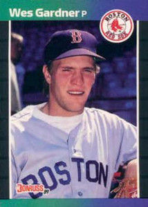 1989 Donruss #541 Wes Gardner DP NM-MT Boston Red Sox 