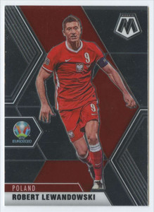 2021 Panini Mosaic UEFA Euro 2020 #63 Robert Lewandowski NM-MT  Poland 