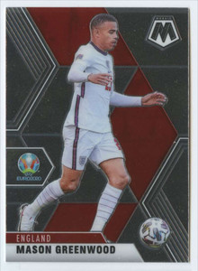 2021 Panini Mosaic UEFA Euro 2020 #108 Mason Greenwood NM-MT  England 