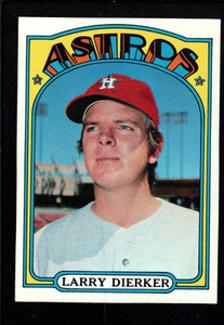 1972 Topps #155 Larry Dierker VG Houston Astros 