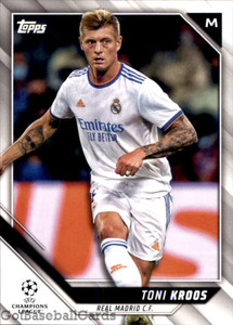 2021-22 Topps UEFA Champions League #13 Toni Kroos NM-MT Real Madrid C.F. 