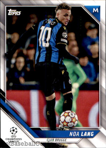2021-22 Topps UEFA Champions League #19 Noa Lang NM-MT Club Brugge 