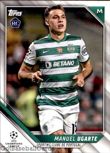 2021-22 Topps UEFA Champions League #26 Manuel Ugarte NM-MT RC Rookie Sporting Clube De Portugal 
