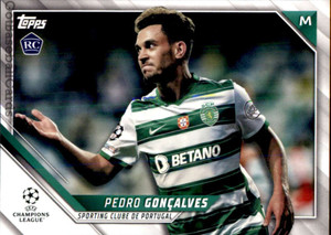 2021-22 Topps UEFA Champions League #61 Pedro Goncalves NM-MT RC Rookie Sporting Clube De Portugal 