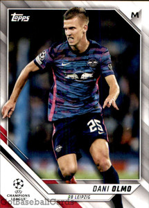 2021-22 Topps UEFA Champions League #91 Dani Olmo NM-MT RB Leipzig 