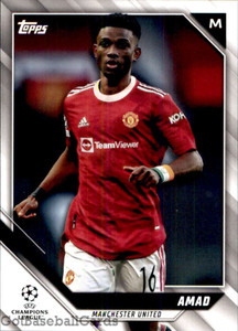 2021-22 Topps UEFA Champions League #99 Amad NM-MT Manchester United 