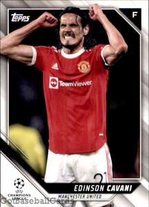 2021-22 Topps UEFA Champions League #145 Edinson Cavani NM-MT Manchester United 