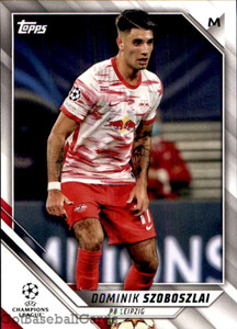 2021-22 Topps UEFA Champions League #194 Dominik Szoboszlai NM-MT RB Leipzig 