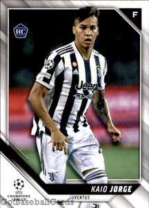 2021-22 Topps UEFA Champions League #196 Kaio Jorge NM-MT RC Rookie Juventus 