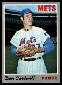 1970 Topps #83 Don Cardwell VG New York Mets 