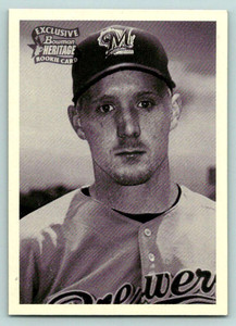 2001 Bowman Heritage #178 Mike Penney NM-MT  RC Rookie Milwaukee Brewers 