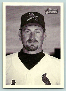 2001 Bowman Heritage #220 Woody Williams NM-MT  St. Louis Cardinals 