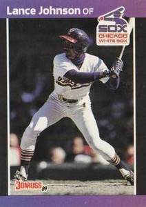 1989 Donruss #606 Lance Johnson NM-MT Chicago White Sox 