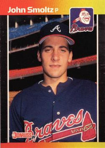 1989 Donruss #642 John Smoltz NM-MT RC Rookie Atlanta Braves 