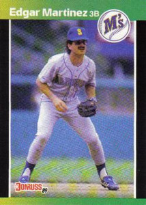 1989 Donruss #645 Edgar Martinez NM-MT Seattle Mariners 