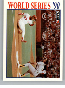 1991 Fleer World Series #7 Jose Rijo NM-MT  Cincinnati Reds 