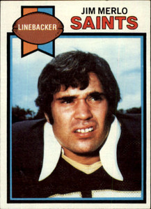 1979 Topps #314 Jim Merlo VG New Orleans Saints 