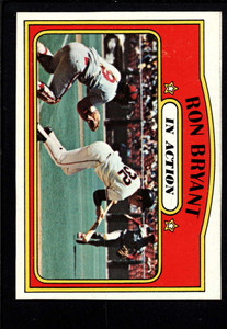 1972 Topps #186 Ron Bryant IA VG San Francisco Giants 
