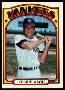 1972 Topps #263 Felipe Alou VG New York Yankees 