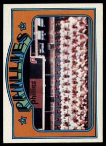 1972 Topps #397 Phillies Team VG Philadelphia Phillies 