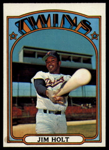 1972 Topps #588 Jim Holt VG Minnesota Twins 
