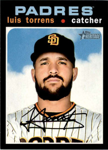 2020 Topps Heritage High Number #642 Luis Torrens NM-MT  San Diego Padres 