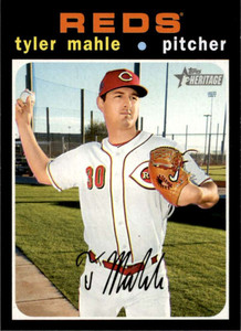 2020 Topps Heritage High Number #643 Tyler Mahle NM-MT  Cincinnati Reds 