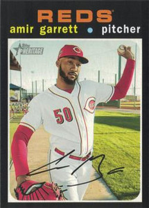 2020 Topps Heritage #448 Amir Garrett NM-MT SP Cincinnati Reds 