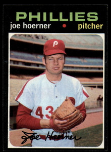 1971 Topps #166 Joe Hoerner VG Philadelphia Phillies 