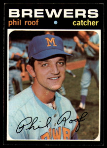1971 Topps #22 Phil Roof VG Milwaukee Brewers 