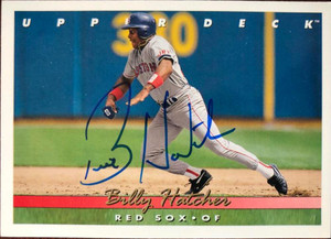 Billy Hatcher Autographed 1993 Upper Deck #618