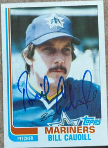 Bill Caudill Autographed 1982 Topps Traded #18T