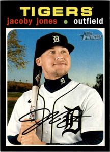 2020 Topps Heritage High Number #678 JaCoby Jones NM-MT  Detroit Tigers 